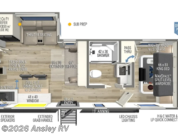 Stock Image for 2026 Brinkley RV 275 (options and colors may vary) 2026 Brinkley RV Model I 275 - Used Travel Trailer for sale by Ansley RV in Duncansville, Pennsylvania