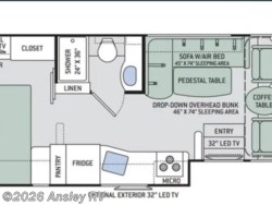 2016 Thor Motor Coach A.C.E. 27.1 - Used Class A for sale by Ansley RV in Duncansville, Pennsylvania