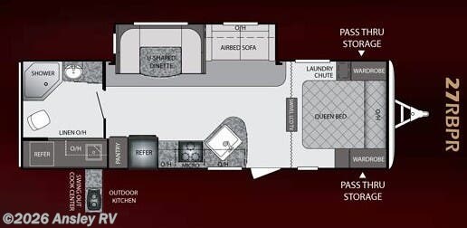 2011 Keystone Bullet Premier 27RBPR - Used Travel Trailer For Sale by Ansley RV in Duncansville, Pennsylvania