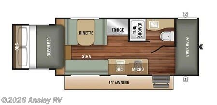 2018 Starcraft Launch Outfitter 19BHS - Used Travel Trailer For Sale by Ansley RV in Duncansville, Pennsylvania