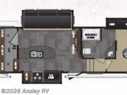Stock Image for 2016 Keystone 345 CHROME (options and colors may vary) 2016 Keystone Fuzion 345 CHROME - Used Toy Hauler for sale by Ansley RV in Duncansville, Pennsylvania