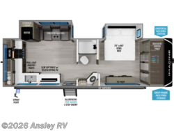 Stock Image for 2026 Grand Design 2700BS (options and colors may vary) 2027 Grand Design Imagine 2700BS - New Travel Trailer for sale by Ansley RV in Duncansville, Pennsylvania