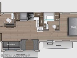 Stock Image for 2024 Jayco 32BH (options and colors may vary) 2024 White Hawk 32BH by Jayco from Ansley RV in Duncansville, Pennsylvania