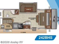 Stock Image for 2020 Jayco 242BHS (options and colors may vary) 2020 Jayco Jay Flight SLX 8 242BHS - Used Travel Trailer for sale by Ansley RV in Duncansville, Pennsylvania