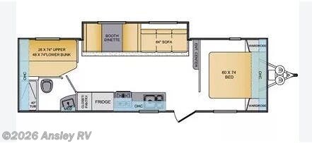 2013 Shasta Oasis 26DB - Used Travel Trailer For Sale by Ansley RV in Duncansville, Pennsylvania
