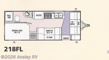 2005 Coachmen Cascade 218FL - Used Travel Trailer For Sale by Ansley RV in Duncansville, Pennsylvania
