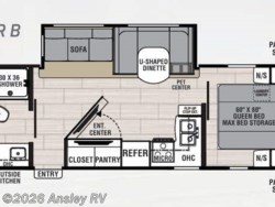 Stock Image for 2021 Coachmen 2557RB (options and colors may vary) 2021 Coachmen Spirit 2557RB - Used Travel Trailer for sale by Ansley RV in Duncansville, Pennsylvania