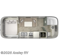Stock Image for 2027 Airstream 22FB (options and colors may vary) 2027 Airstream Bambi 22FB - New Travel Trailer for sale by Ansley RV in Duncansville, Pennsylvania