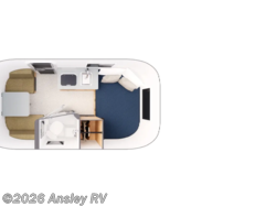 Stock Image for 2027 Airstream 17RB (options and colors may vary) 2027 Airstream World Traveler 17RB - New Travel Trailer for sale by Ansley RV in Duncansville, Pennsylvania