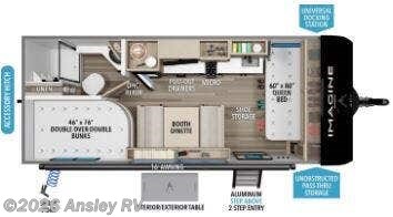 Floorplan of 2027 Grand Design Imagine AIM 20BHA