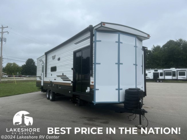 2024 Forest River Wildwood Lodge 353FLFB - New Park Model For Sale by Lakeshore RV Center in Muskegon, Michigan