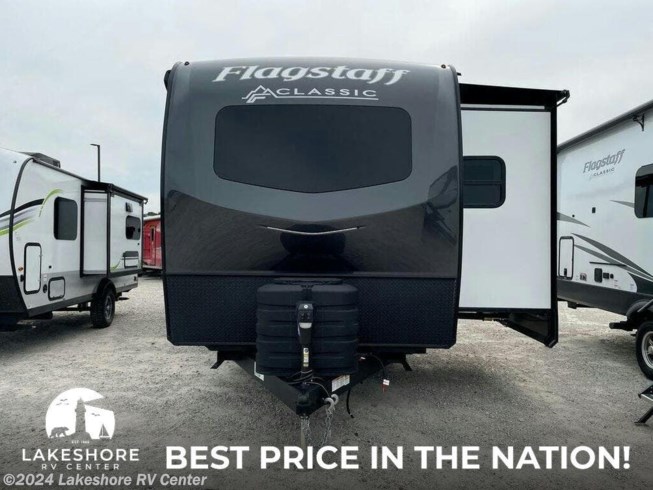 2024 Forest River Flagstaff Classic 832lKRL - New Travel Trailer For Sale by Lakeshore RV Center in Muskegon, Michigan