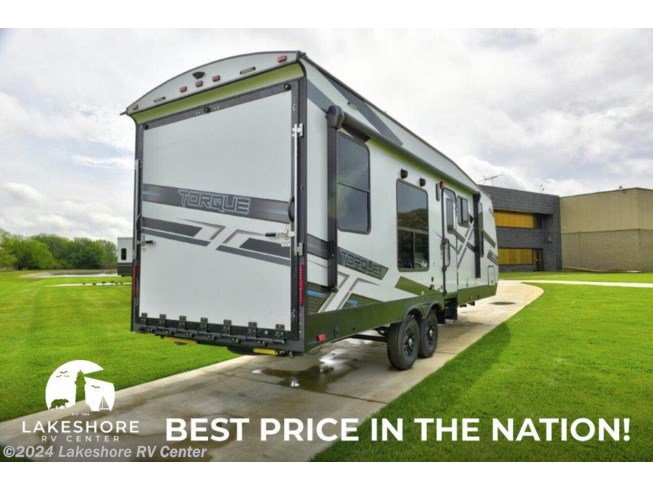 2024 Heartland Torque T322 - New Toy Hauler For Sale by Lakeshore RV Center in Muskegon, Michigan