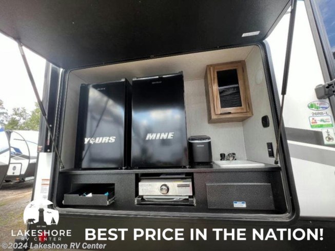 2024 Forest River Alpha Wolf 26RB-L - New Travel Trailer For Sale by Lakeshore RV Center in Muskegon, Michigan