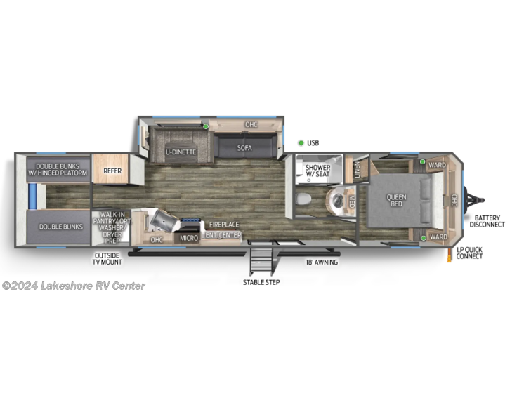 New 2024 Forest River Timberwolf 39TN available in Muskegon, Michigan