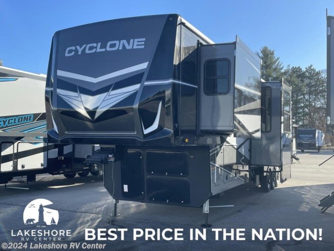 New 2024 Heartland Cyclone 4006 available in Muskegon, Michigan