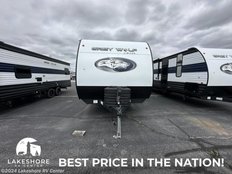 New 2024 Forest River Grey Wolf 29QB available in Muskegon, Michigan