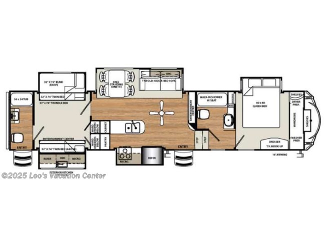 2016 Forest River Sandpiper 381rbok Rv For Sale In Gambrills Md 21054 08186633 Rvusa Com Classifieds