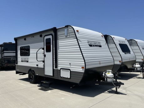 &lt;p&gt;The 2024 K-Z Sportsmen Classic 180TH is a lightweight travel trailer designed for camping and outdoor adventures. As a part of the Sportsmen Classic series, it offers a compact and versatile layout while providing essential amenities and comfort. Please note that the following description is based on general features typically found in this model, but there may be variations or updates in the specific 2024 version.&lt;/p&gt;
&lt;p&gt;The Sportsmen Classic 180TH has an approximate length of 21 feet, making it easily towable by a variety of vehicles. It is constructed with lightweight materials to enhance fuel efficiency and maneuverability on the road.&lt;/p&gt;
&lt;p&gt;The 180TH floorplan typically includes a front bedroom area with bunks, offering a comfortable sleeping space for occupants. Storage options of overhead cabinets are often provided to accommodate personal belongings.&lt;/p&gt;
&lt;p&gt;The rear of the trailer may feature a ramp door that provides access to a cargo area, which can be utilized for storing outdoor gear, bicycles, or other equipment. This space is versatile and can be adapted to suit your specific needs.&lt;/p&gt;
&lt;p&gt;Inside the trailer, you can expect a compact yet functional kitchen equipped with a refrigerator, stovetop,&amp;nbsp;sink, and storage cabinets. The bathroom includes a toilet and shower, enclosed for privacy&amp;nbsp;allowing you to freshen up during your travels.&lt;/p&gt;
&lt;p&gt;The Sportsmen Classic 180TH is designed to provide a comfortable living space with amenities such as air conditioning and heating systems, ensuring you can enjoy your camping trips in various weather conditions.&amp;nbsp;&lt;/p&gt;
&lt;p&gt;&amp;nbsp;&lt;/p&gt;
&lt;p&gt;&lt;span style=&quot;color: rgb(255, 255, 255);&quot;&gt;Aged&lt;/span&gt;&lt;/p&gt;
