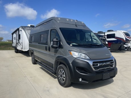 &lt;p&gt;Winnebago Roam accessibility enhanced Class B gas van U59RZ highlights:&lt;/p&gt;
&lt;ul&gt;
&lt;li&gt;Lowered Countertops&lt;/li&gt;
&lt;li&gt;Wet Bath&lt;/li&gt;
&lt;li&gt;Swivel Captain&#39;s Seats&lt;/li&gt;
&lt;/ul&gt;
&lt;p&gt;&amp;nbsp;&lt;/p&gt;
&lt;p&gt;Head for the hills in this coach that will give you more opportunities to see and do more. There are&amp;nbsp;bathroom grab handles, and a&amp;nbsp;pull-down cabinet&amp;nbsp;so you can easily reach necessities. The&amp;nbsp;motorized sofa/bed&amp;nbsp;will provide a place to relax and sleep, and the wet bath onboard means you can stay clean throughout your trip. This Roam kitchen includes a 3.0 cu. ft. 12V single door&amp;nbsp;compressor-driven refrigerator/freezer, a stainless steel sink, plus a microwave oven for quick meals.&amp;nbsp;&lt;/p&gt;
&lt;p&gt;&amp;nbsp;&lt;/p&gt;
&lt;p&gt;The Roam accessibility enhanced Class B van by Winnebago opens up your possibilities to a whole new world. The proven foundation of the Ram ProMaster chassis provides strength and durability, and the 3.6L V gas engine will power your adventures near and far. Some of the cab conveniences you&#39;ll enjoy with the Roam are the radio/review monitor system with a 7&quot; multimedia touchscreen infotainment center, the slide/swivel/recline captain seats, the all digital instrument cluster, and much more! Inside, you&#39;ll find at-home comforts you won&#39;t want to travel without, like the stainless steel sink, the LED ceiling lights, and the 24&quot; TV to name a few!&lt;/p&gt;