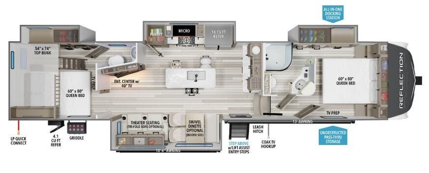 2025 Reflection 362TBS by Grand Design from McClain's Longhorn RV in Sanger, Texas