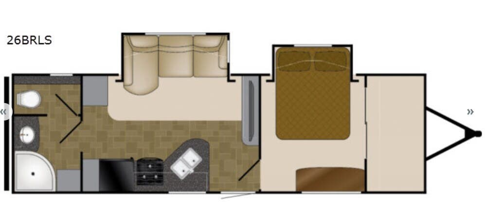 2017 Heartland North Trail CALIBER 26BRLS - Used Travel Trailer for sale by McClain's Longhorn RV in Sanger, Texas