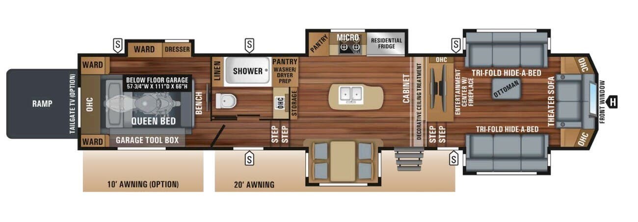 2019 North Point 385THWS by Jayco from McClain's Longhorn RV in Sanger, Texas