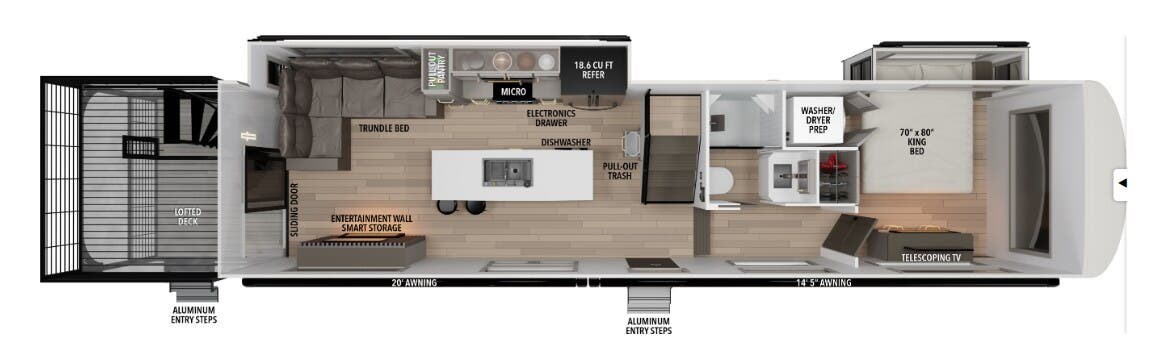 New 2026 Grand Design FOUNDATION 42GD available in Sanger, Texas