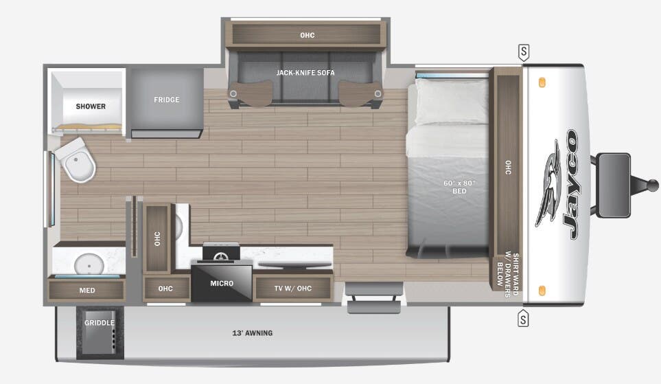 Used 2025 Jayco JAYFEATHER 16RB available in Sanger, Texas
