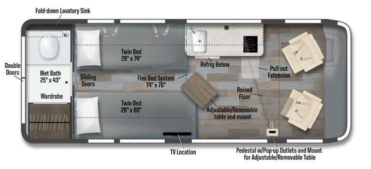2026 Travato 59KL by Winnebago from McClain's Longhorn RV in Sanger, Texas