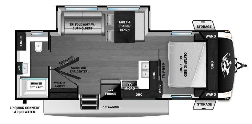 2026 Open Range Roamer 27RBOS by Highland Ridge from McClain's Longhorn RV in Sanger, Texas