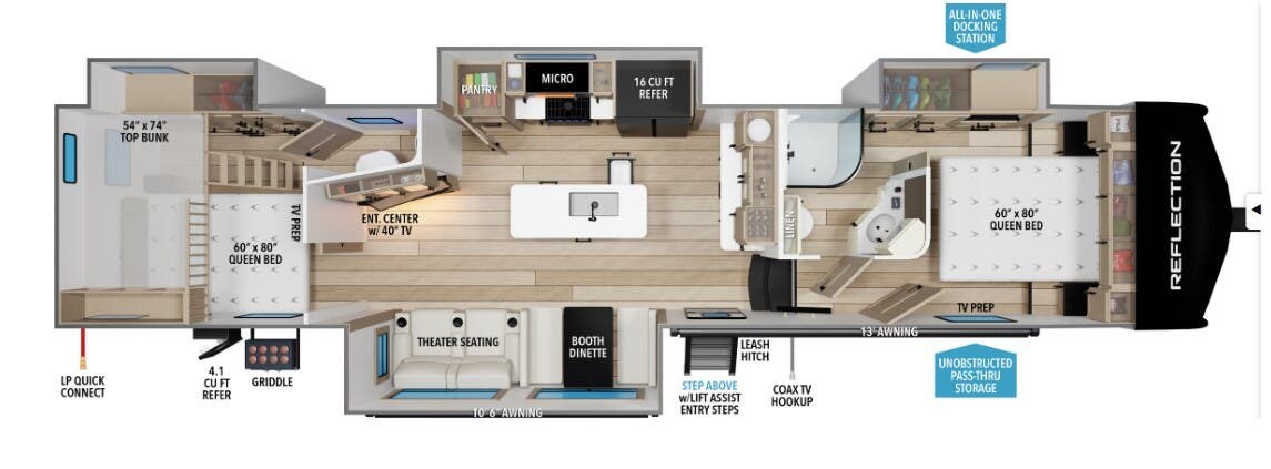 2026 Grand Design Reflection 362TBS - New Fifth Wheel For Sale by McClain's Longhorn RV in Sanger, Texas