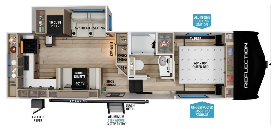 2026 Grand Design Reflection 150 250ML - New Fifth Wheel For Sale by McClain's Longhorn RV in Sanger, Texas