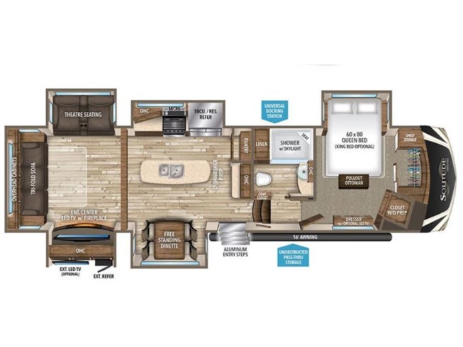 2018 Grand Design Solitude 360rl Rv For Sale In Fort Worth Tx 76140 P94492 Rvusa Com Classifieds 2022 Grand Design Solitude 360rl