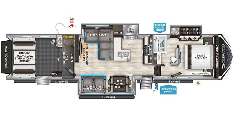 2023 Grand Design Momentum 395MS R RV For Sale In Fort Worth TX 76140 99513 RVUSA 
