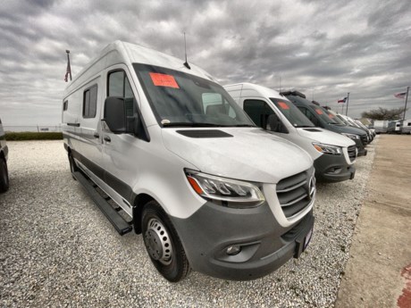 &lt;p&gt;&lt;strong&gt;Winnebago + Adventure&amp;nbsp;Wagon&lt;/strong&gt;&lt;/p&gt;
&lt;p&gt;The ultimate&amp;nbsp;platform for&amp;nbsp;adventure, this unique Sprinter-based van unlocks opportunities for anyone who needs a&amp;nbsp;flexible, re-configureable&amp;nbsp;vehicle, from family camper to gear hauler, weekday work van to weekend home base.&amp;nbsp;&lt;/p&gt;
&lt;p&gt;&lt;strong&gt;Limited-Edition Collaboration&lt;/strong&gt;&lt;/p&gt;
&lt;p&gt;Built by Winnebago using the modular and configurable Adventure Wagon interior build kit.&amp;nbsp; Two trusted leaders in the adventure van market.&lt;/p&gt;
&lt;p&gt;&lt;strong&gt;Mercedes-Benz Chassis&lt;/strong&gt;&lt;/p&gt;
&lt;p&gt;The&amp;nbsp;proven&amp;nbsp;and trusted Sprinter platform incorporates advanced Mercedes-Benz technology and safety features to provide a comfortable driving experience.&lt;/p&gt;
&lt;p&gt;&lt;strong&gt;Built for Adventure&lt;/strong&gt;&lt;/p&gt;
&lt;p&gt;The 3.6kWh&amp;nbsp;EcoFlow&amp;nbsp;Lithium Generator delivers clean reliable power from a single unit, while the mobile app helps you manage power&amp;nbsp;consumption.&amp;nbsp;WiFi&amp;nbsp;and&amp;nbsp;Bluetooth&amp;nbsp;capable and has a variety of outlets to fit all your charging needs.&amp;nbsp;&lt;/p&gt;
&lt;p&gt;&lt;strong&gt;Unparalleled&amp;nbsp;versatility&lt;/strong&gt;&lt;/p&gt;
&lt;p&gt;The secondary seat, cabinets and appliances bolt to the modular L-track system, and can be configured to suit your next adventure, task or job.&amp;nbsp; and the fully adjustable (or&amp;nbsp;removable)&amp;nbsp;Moab&amp;nbsp;bed has been upgraded with Winnebago&#39;s&amp;nbsp;WinnSleep&amp;nbsp;mattress technology.&amp;nbsp;&lt;/p&gt;
&lt;p&gt;&lt;strong&gt;Functional Features&lt;/strong&gt;&lt;/p&gt;
&lt;p&gt;&amp;nbsp;&lt;/p&gt;
&lt;p&gt;Enjoy the&amp;nbsp;comforts&amp;nbsp;of home wherever you travel, with cooking and&amp;nbsp;refrigeration components, potable water system, self-contained toilet, and separate 120vac power supply.&lt;/p&gt;
&lt;p&gt;&amp;nbsp;&lt;/p&gt;
&lt;p&gt;&lt;span style=&quot;color: rgb(255, 255, 255);&quot;&gt;Aged&lt;/span&gt;&lt;/p&gt;
&lt;p&gt;&amp;nbsp;&lt;/p&gt;
&lt;p&gt;&lt;span dir=&quot;ltr&quot; style=&quot;box-sizing: border-box; font-size: 8.43624px; line-height: inherit; margin: 0px; padding: 0px; color: transparent; cursor: text; position: absolute; transform-origin: 0px 0px; white-space: pre; left: 25.9836px; top: 170.373px; font-family: sans-serif; transform: scaleX(0.952238);&quot; role=&quot;presentation&quot;&gt;&amp;nbsp;&lt;/span&gt;&lt;/p&gt;
