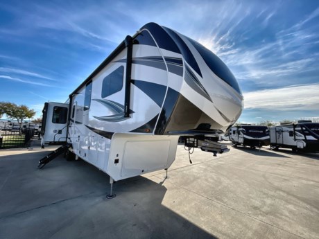 &lt;p style=&quot;box-sizing: border-box; margin: 0px 0px 10px; font-family: Muli, sans-serif; font-size: 16px;&quot;&gt;&lt;span style=&quot;box-sizing: border-box; font-weight: bold;&quot;&gt;Grand Design Solitude fifth wheel 378MBS highlights:&lt;/span&gt;&lt;/p&gt;
&lt;ul style=&quot;box-sizing: border-box; margin-top: 0px; margin-bottom: 10px; font-family: Muli, sans-serif; font-size: 16px;&quot;&gt;
&lt;li style=&quot;box-sizing: border-box;&quot;&gt;Middle Bunkhouse/Office&lt;/li&gt;
&lt;li style=&quot;box-sizing: border-box;&quot;&gt;Kitchen Island&lt;/li&gt;
&lt;li style=&quot;box-sizing: border-box;&quot;&gt;Free Standing Dinette&lt;/li&gt;
&lt;li style=&quot;box-sizing: border-box;&quot;&gt;Outside Beverage Cooler &amp;amp; Grill&lt;/li&gt;
&lt;li style=&quot;box-sizing: border-box;&quot;&gt;Two Power Awnings&lt;/li&gt;
&lt;/ul&gt;
&lt;p style=&quot;box-sizing: border-box; margin: 0px 0px 10px; font-family: Muli, sans-serif; font-size: 16px;&quot;&gt;&amp;nbsp;&lt;/p&gt;
&lt;p style=&quot;box-sizing: border-box; margin: 0px 0px 10px; font-family: Muli, sans-serif; font-size: 16px;&quot;&gt;The middle bunkhouse in this fifth wheel includes a fold down bunk above a tri-fold sofa which offers seating for&amp;nbsp; extra living space as well as sleeping space for a bedroom, plus there is a&amp;nbsp;&lt;span style=&quot;box-sizing: border-box; font-weight: bold;&quot;&gt;desk&lt;/span&gt;&amp;nbsp;to work from and a closet for clothing and supplies making this room multi-functional. The front master bedroom features a king bed slide, an LED TV, and a large closet as well as a space prepped for a washer/dryer. The main combined living and kitchen area is spacious with&amp;nbsp;&lt;span style=&quot;box-sizing: border-box; font-weight: bold;&quot;&gt;dual opposing slides&lt;/span&gt;&amp;nbsp;and offers theatre seating and a tri-fold sofa to relax on while watching the&amp;nbsp;&lt;span style=&quot;box-sizing: border-box; font-weight: bold;&quot;&gt;LED Smart TV&lt;/span&gt;&amp;nbsp;allowing you to visit with the cook in the kitchen while preparing meals. This chef kitchen offers an island with prep space and a sink, a 24&quot; residential oven, a 20 cu. ft. refrigerator, and an oversized pantry to store lots of dry goods and snacks. You will surely enjoy the two power awnings and the&amp;nbsp;&lt;span style=&quot;box-sizing: border-box; font-weight: bold;&quot;&gt;outside grill&lt;/span&gt;&amp;nbsp;plus beverage cooler while relaxing outdoors.&lt;/p&gt;
&lt;p style=&quot;box-sizing: border-box; margin: 0px 0px 10px; font-family: Muli, sans-serif; font-size: 16px;&quot;&gt;&amp;nbsp;&lt;/p&gt;
&lt;p style=&quot;box-sizing: border-box; margin: 0px 0px 10px; font-family: Muli, sans-serif; font-size: 16px;&quot;&gt;Each Solitude fifth wheel by Grand Design features a&amp;nbsp;&lt;span style=&quot;box-sizing: border-box; font-weight: bold;&quot;&gt;101&quot; wide-body&lt;/span&gt;&amp;nbsp;construction, heavy duty 7,000 lb. axles, frameless tinted windows, and high-gloss gel coat sidewalls. You can camp year around thanks to the&amp;nbsp;&lt;span style=&quot;box-sizing: border-box; font-weight: bold;&quot;&gt;Weather-Tek Package&lt;/span&gt;&amp;nbsp;that includes a 35K BTU high-capacity furnace, an all-in-one enclosed and heated utility center, and a fully enclosed underbelly with heated tanks and storage. Inside, you&#39;ll love the premium roller shades,&amp;nbsp;&lt;span style=&quot;box-sizing: border-box; font-weight: bold;&quot;&gt;hardwood cabinet doors&lt;/span&gt;, solid surface countertops and sinks, plus residential finishes throughout to make you truly feel at home. Each model also includes a MORryde CRE3000 suspension system, self adjusting brakes, and a&amp;nbsp;&lt;span style=&quot;box-sizing: border-box; font-weight: bold;&quot;&gt;MORryde pin box&lt;/span&gt;&amp;nbsp;that will provide smooth towing from home to campground.&amp;nbsp;&lt;/p&gt;