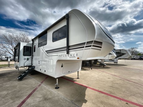 &lt;p style=&quot;box-sizing: border-box; margin: 0px 0px 10px; font-family: Overpass, sans-serif; font-size: 16px;&quot;&gt;&lt;span style=&quot;box-sizing: border-box; font-weight: bold;&quot;&gt;Grand Design Influence fifth wheel 2903RL highlights:&lt;/span&gt;&lt;/p&gt;
&lt;ul style=&quot;box-sizing: border-box; margin-top: 0px; margin-bottom: 10px; font-family: Overpass, sans-serif; font-size: 16px;&quot;&gt;
&lt;li style=&quot;box-sizing: border-box;&quot;&gt;Free-Standing Dinette&lt;/li&gt;
&lt;li style=&quot;box-sizing: border-box;&quot;&gt;16&#39; Power Awning with LED Lights&lt;/li&gt;
&lt;li style=&quot;box-sizing: border-box;&quot;&gt;Fireplace&lt;/li&gt;
&lt;li style=&quot;box-sizing: border-box;&quot;&gt;Kitchen Hutch&lt;/li&gt;
&lt;li style=&quot;box-sizing: border-box;&quot;&gt;Theater Seating&lt;/li&gt;
&lt;li style=&quot;box-sizing: border-box;&quot;&gt;Pet Dish&lt;/li&gt;
&lt;/ul&gt;
&lt;p style=&quot;box-sizing: border-box; margin: 0px 0px 10px; font-family: Overpass, sans-serif; font-size: 16px;&quot;&gt;&amp;nbsp;&lt;/p&gt;
&lt;p style=&quot;box-sizing: border-box; margin: 0px 0px 10px; font-family: Overpass, sans-serif; font-size: 16px;&quot;&gt;You&#39;ll feel right at home in this spacious fifth wheel with triple slides, a front master bedroom, and a&amp;nbsp;&lt;span style=&quot;box-sizing: border-box; font-weight: bold;&quot;&gt;kitchen island&lt;/span&gt;&amp;nbsp;with extra counter space. The theatre seating is right across from the entertainment center which includes a 40&quot; TV and fireplace, and there is a&lt;span style=&quot;box-sizing: border-box; font-weight: bold;&quot;&gt;&amp;nbsp;rear tri-fold sofa&lt;/span&gt;&amp;nbsp;if you have any guests staying over. This model includes a hutch in the kitchen with cabinets above to store you nice dishes, plus there is a&amp;nbsp;&lt;span style=&quot;box-sizing: border-box; font-weight: bold;&quot;&gt;large pantry&lt;/span&gt;&amp;nbsp;with washer and dryer prep if you plan to go full-time. Head to the dual entry bath that includes a linen closet and a spacious&amp;nbsp;&lt;span style=&quot;box-sizing: border-box; font-weight: bold;&quot;&gt;shower with a skylight,&lt;/span&gt;&amp;nbsp;and check out the front master bedroom with its queen bed, and slide out wardrobe.&amp;nbsp; You can choose the&amp;nbsp;&lt;span style=&quot;box-sizing: border-box; font-weight: bold;&quot;&gt;optional king bed&lt;/span&gt;&amp;nbsp;if you enjoy a bit more room in bed!&lt;/p&gt;
&lt;p style=&quot;box-sizing: border-box; margin: 0px 0px 10px; font-family: Overpass, sans-serif; font-size: 16px;&quot;&gt;&amp;nbsp;&lt;/p&gt;
&lt;p&gt;&amp;nbsp;&lt;/p&gt;
&lt;p style=&quot;box-sizing: border-box; margin: 0px 0px 10px; font-family: Overpass, sans-serif; font-size: 16px;&quot;&gt;Any Grand Design Influence fifth wheel features&amp;nbsp;&lt;span style=&quot;box-sizing: border-box; font-weight: bold;&quot;&gt;five-sided aluminum cage construction&lt;/span&gt;&amp;nbsp;with a walk-on roof and a&amp;nbsp;&lt;span style=&quot;box-sizing: border-box; font-weight: bold;&quot;&gt;fully enclosed underbelly&lt;/span&gt;&amp;nbsp;with heated tanks and storage for all weather camping.&amp;nbsp; For peace of mind, the MORryde CRE3000 Suspension system and ABS braking system will provide safe and smooth towing, and the&amp;nbsp;&lt;span style=&quot;box-sizing: border-box; font-weight: bold;&quot;&gt;101&quot; widebody&lt;/span&gt;&amp;nbsp;construction offers all the room you need and that is before multiple slides are fully engaged.&amp;nbsp; You will appreciate the&amp;nbsp;&lt;span style=&quot;box-sizing: border-box; font-weight: bold;&quot;&gt;keyed alike&lt;/span&gt;&amp;nbsp;locks, slam-latch baggage doors with magnetic door catches, exterior security light, and solid surface entry steps.&amp;nbsp; On the inside, Congoleum flooring,&amp;nbsp;&lt;span style=&quot;box-sizing: border-box; font-weight: bold;&quot;&gt;premium roller shades&lt;/span&gt;&amp;nbsp;for privacy, a hallway handrail for safety, and nightstands with USB ports to keep all of your electronics fully charged.&amp;nbsp; You will also love the&amp;nbsp;&lt;span style=&quot;box-sizing: border-box; font-weight: bold;&quot;&gt;On Demand tankless water heater&lt;/span&gt;&amp;nbsp;when showering, plus the added heat and ambiance from an electric fireplace, and so much more!&amp;nbsp;&lt;/p&gt;