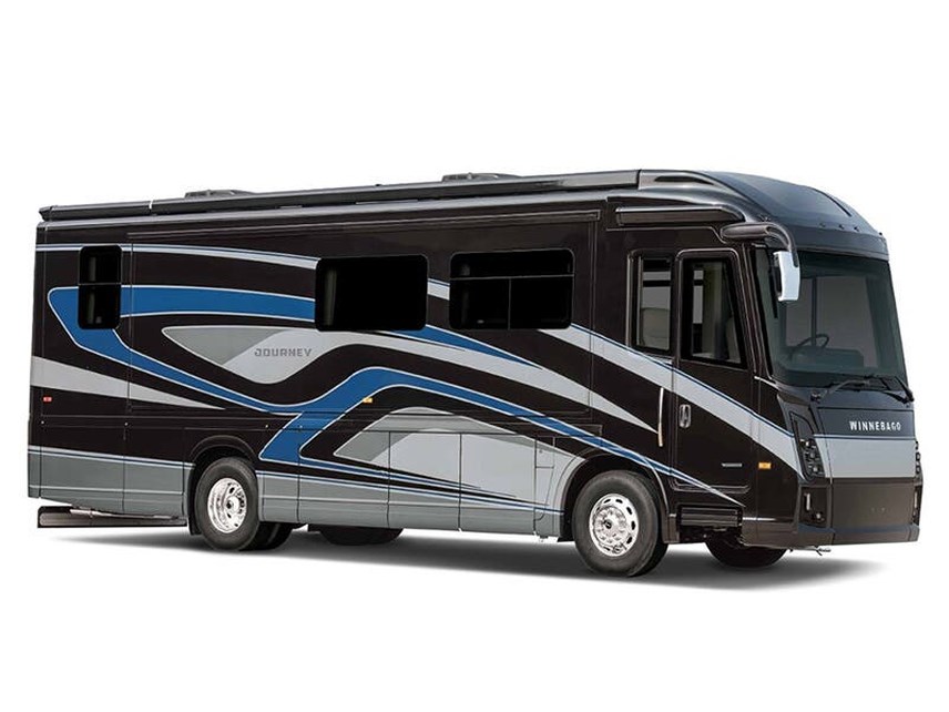 Stock Image for 2025 Winnebago 34N (options and colors may vary)