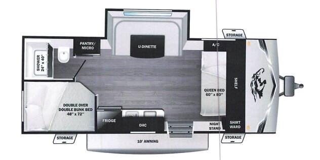 2026 Open Range CONV COLT 17DBS by Highland Ridge from McClain's RV Fort Worth in Fort Worth, Texas