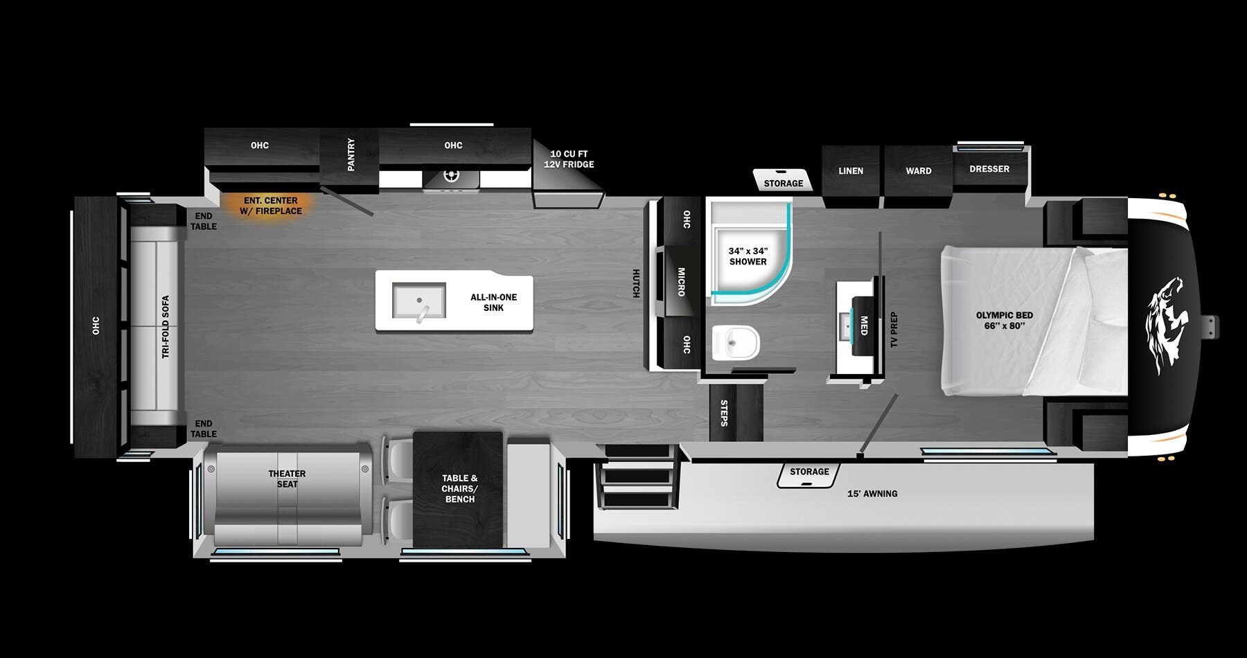 2026 Highland Ridge Open Range Roamer 29RLDS - New Fifth Wheel For Sale by McClain's RV Fort Worth in Fort Worth, Texas