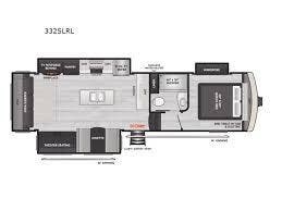 2023 Keystone Arcadia 332SLRL - Used Fifth Wheel For Sale by McClain's RV Fort Worth in Fort Worth, Texas features Refrigerator, Furnace, Water Heater, Hitch, Fireplace