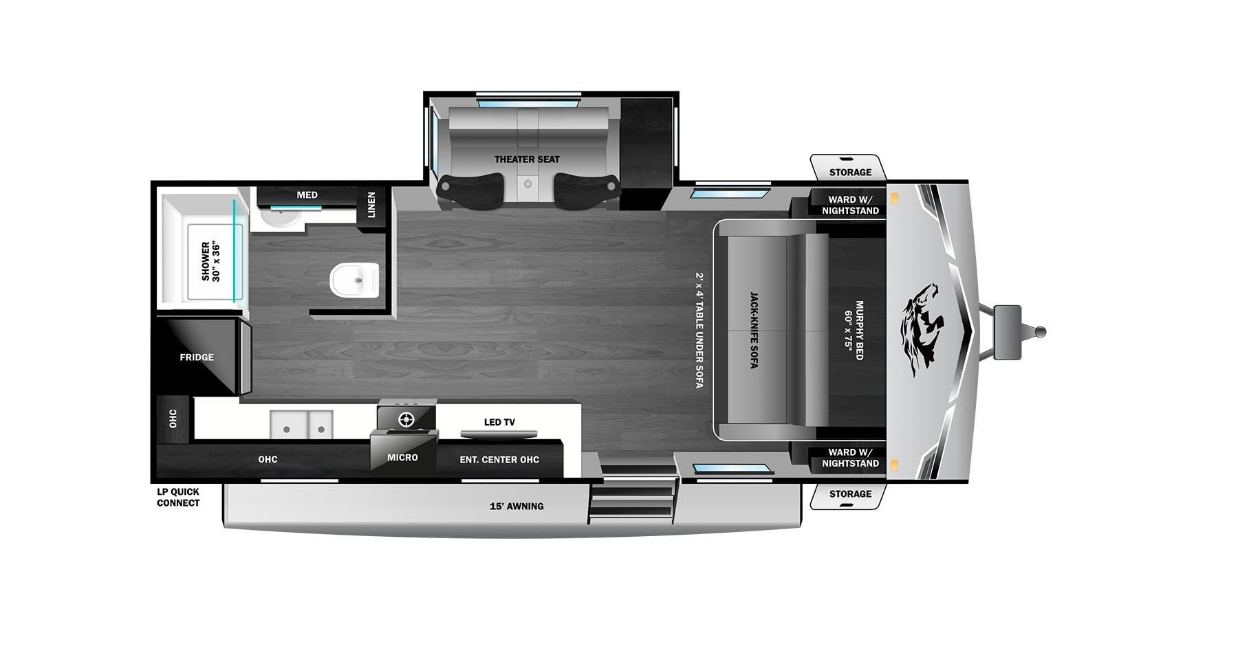 2026 Open Range LITE 200MLM by Highland Ridge from McClain's RV Fort Worth in Fort Worth, Texas