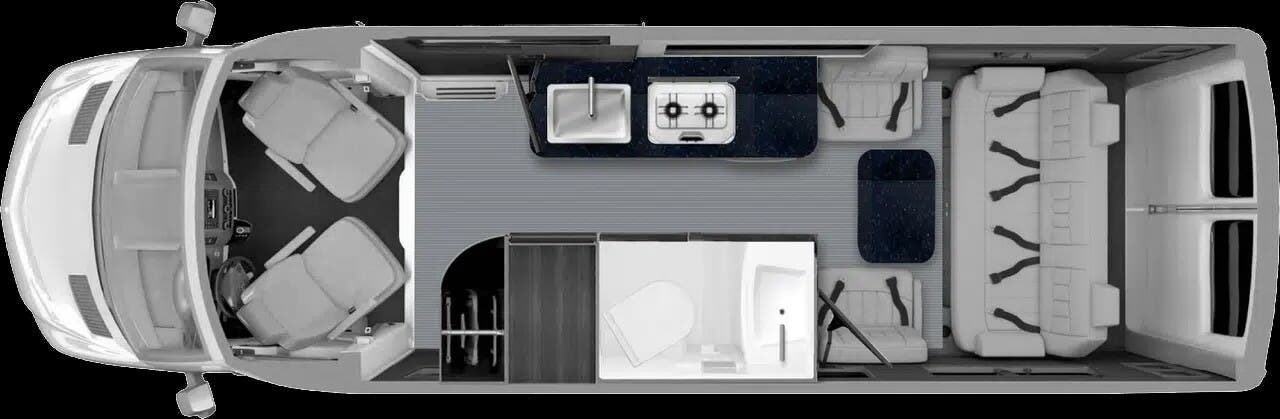 2027 Grech RV Strada AWD TOUR-ION - New Class B For Sale by McClain's RV Fort Worth in Fort Worth, Texas