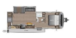 2023 Jayco WHITEHAWK 27RK - Used Travel Trailer For Sale by McClain's RV Fort Worth in Fort Worth, Texas features Microwave, Roof Vents, Queen Bed, Heated Underbelly, Toilet