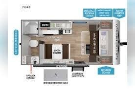 2026 Grand Design Transcend One 151RB - New Travel Trailer For Sale by McClain's RV Fort Worth in Fort Worth, Texas