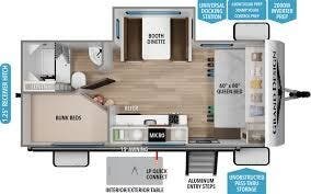 2026 Grand Design Transcend One 161DB - New Travel Trailer For Sale by McClain's RV Fort Worth in Fort Worth, Texas features Insulated, TV Antenna, Awning, Enclosed Underbelly, Hitch