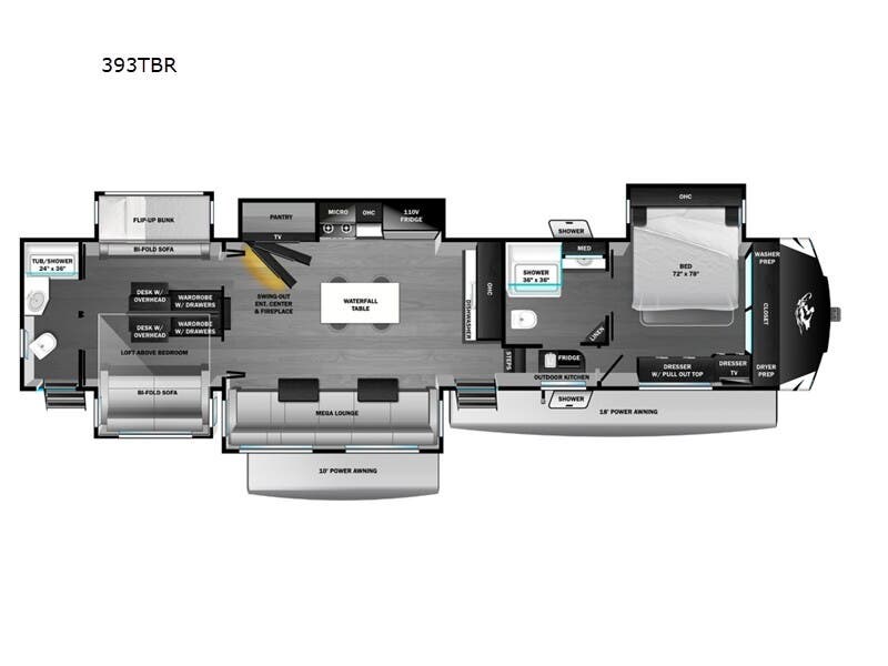 2026 Highland Ridge Open Range 3X 393TBR - New Fifth Wheel For Sale by McClain's RV Fort Worth in Fort Worth, Texas