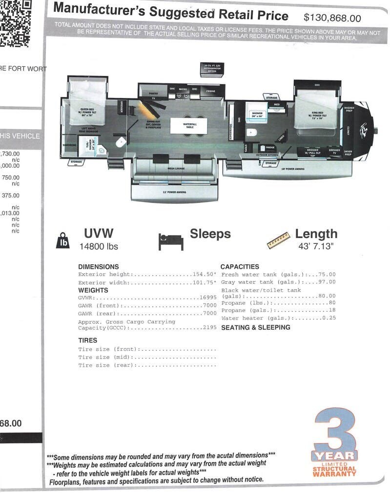 New 2026 Highland Ridge Open Range 3X 390TBS available in Fort Worth, Texas