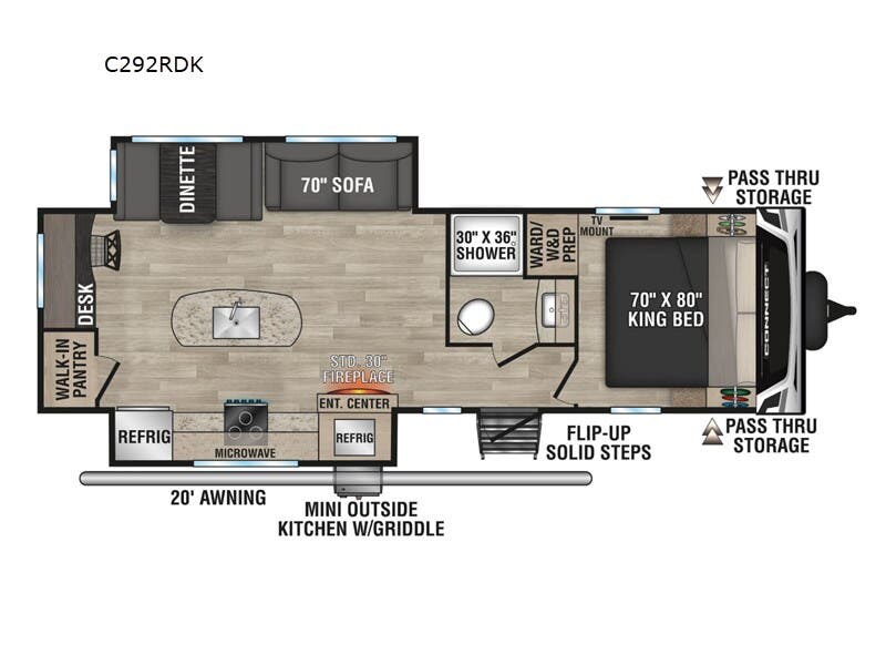 2023 K-Z Connect 292RDK - Used Travel Trailer For Sale by McClain's RV Fort Worth in Fort Worth, Texas